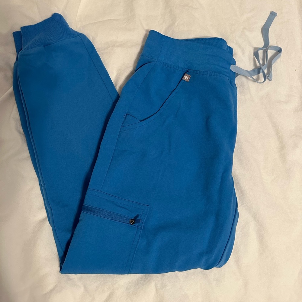 Figs Zamora Jogger XS Petite “Capri Blue”